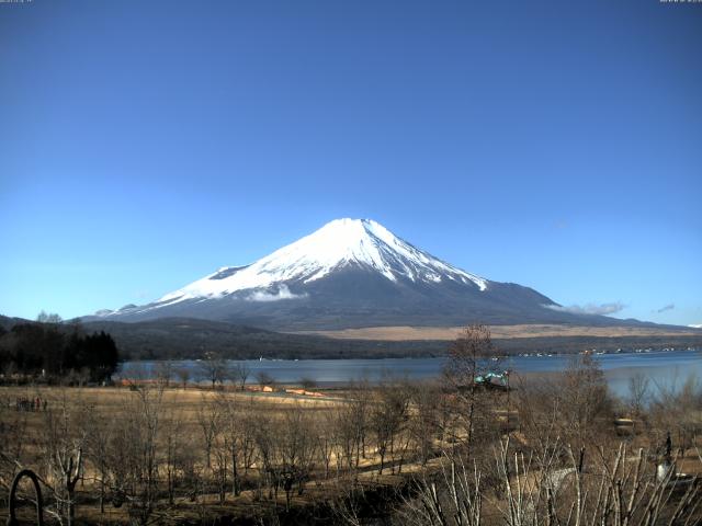 山中湖からの富士山