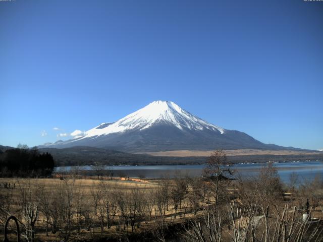 山中湖からの富士山