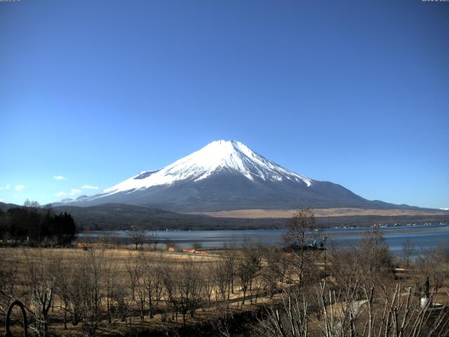 山中湖からの富士山