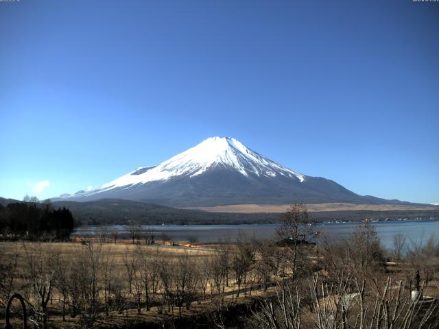 山中湖からの富士山