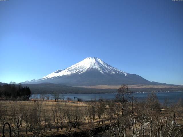 山中湖からの富士山