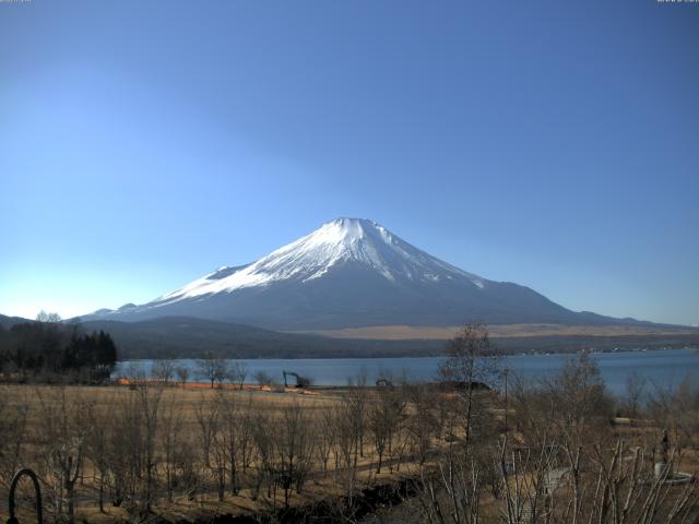 山中湖からの富士山