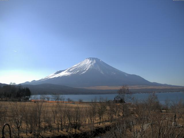 山中湖からの富士山