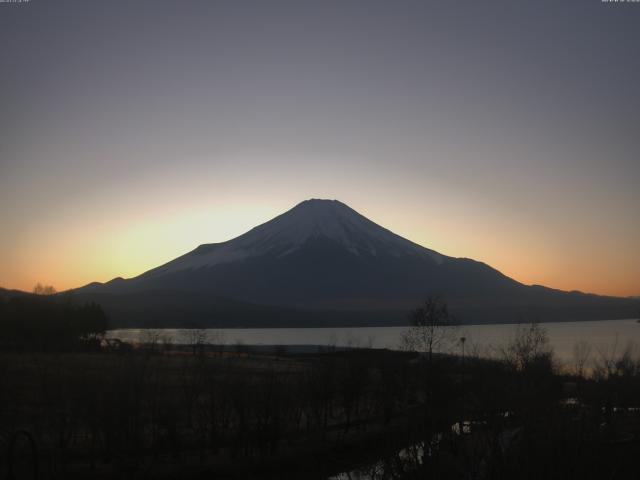 山中湖からの富士山