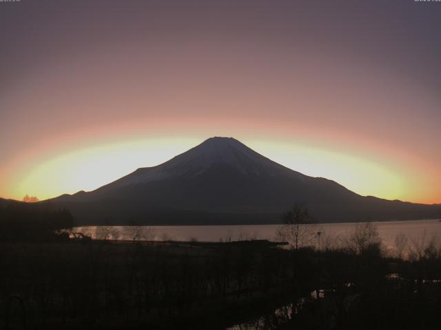 山中湖からの富士山