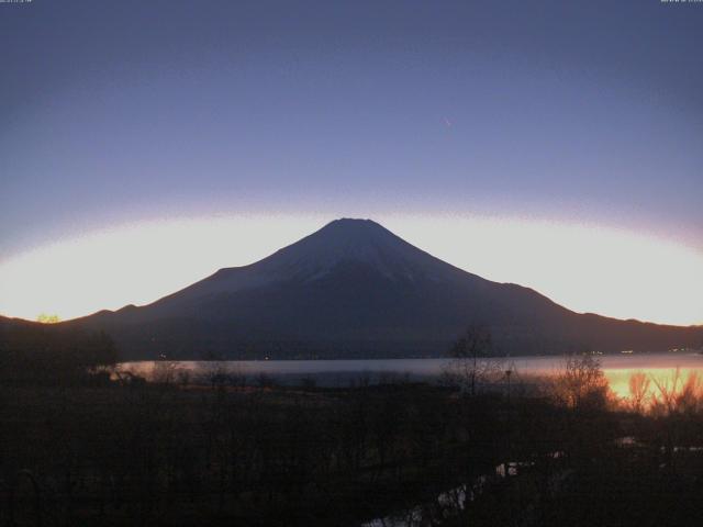 山中湖からの富士山