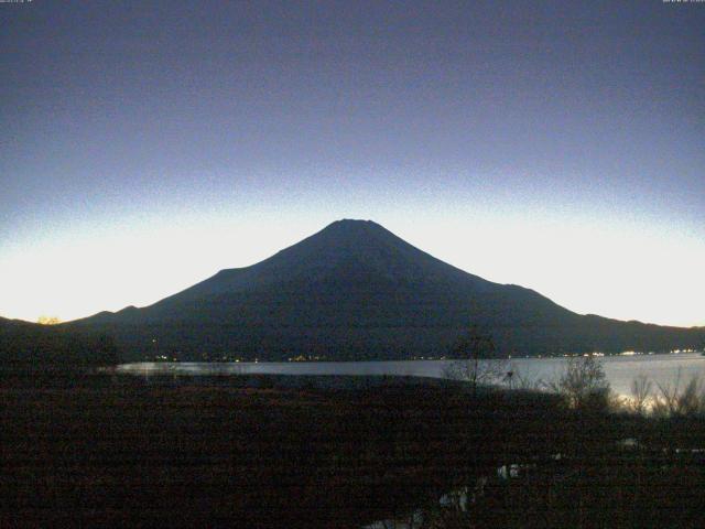 山中湖からの富士山