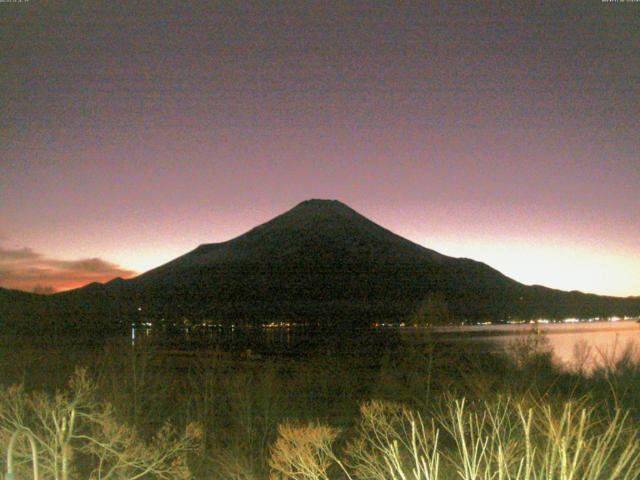 山中湖からの富士山