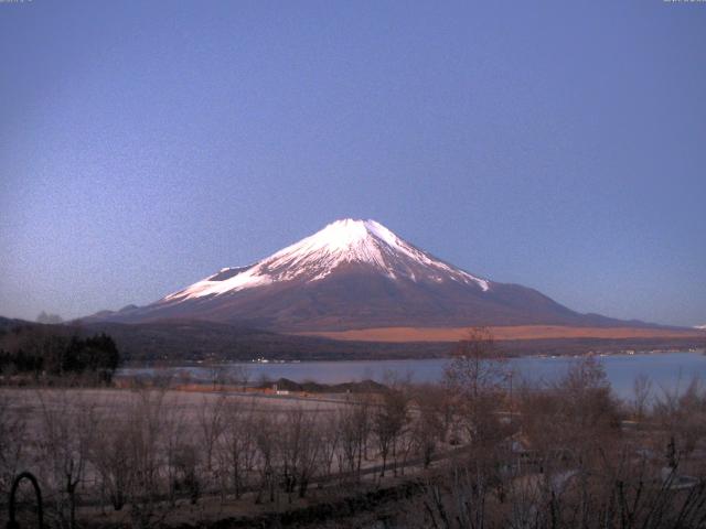 山中湖からの富士山