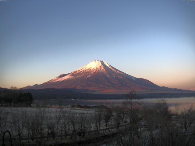 山中湖からの富士山