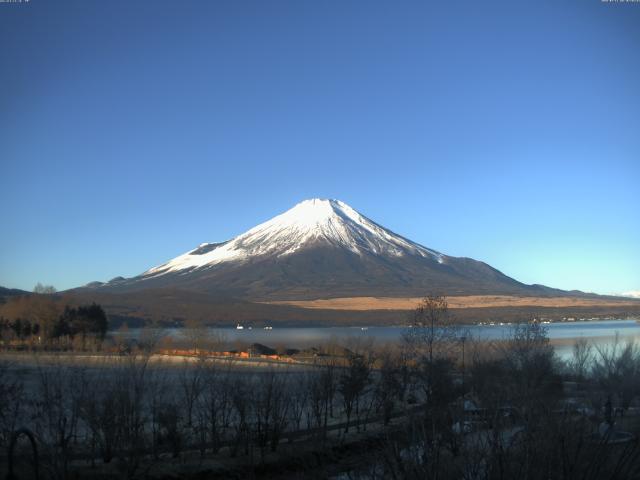 山中湖からの富士山