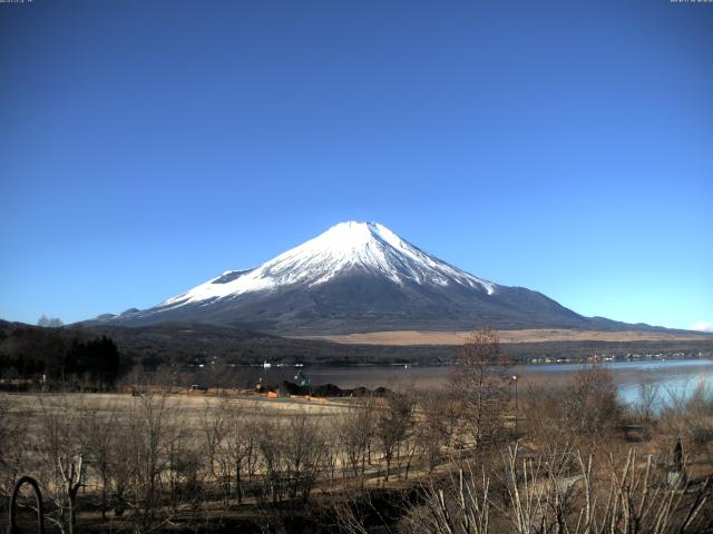 山中湖からの富士山