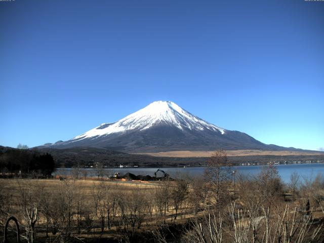 山中湖からの富士山