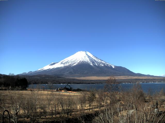 山中湖からの富士山