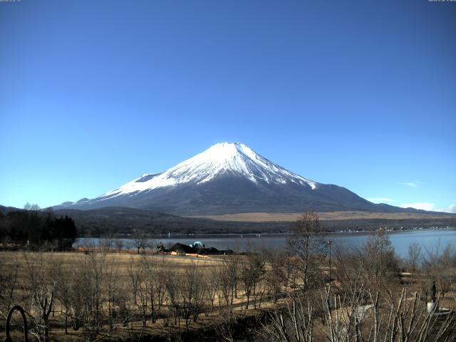 山中湖からの富士山