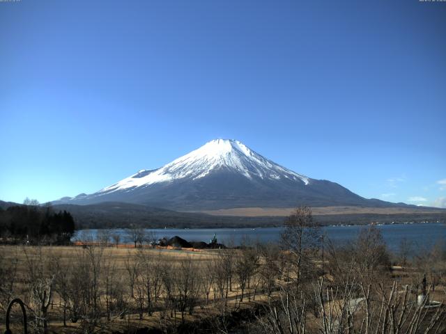 山中湖からの富士山