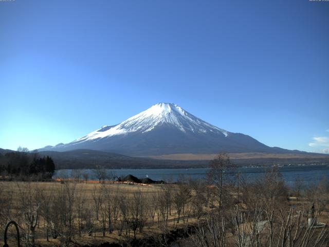 山中湖からの富士山