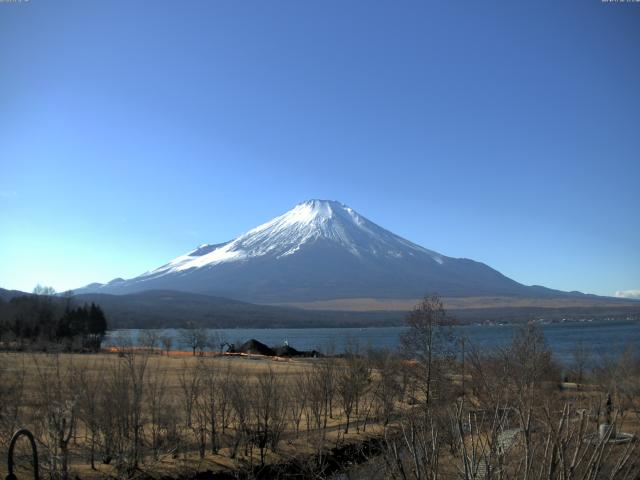 山中湖からの富士山