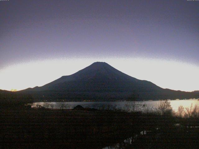 山中湖からの富士山