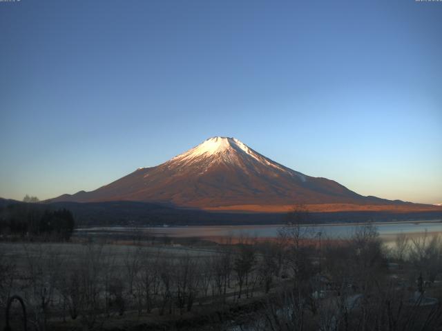 山中湖からの富士山