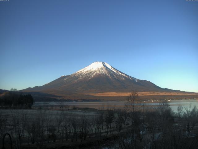 山中湖からの富士山