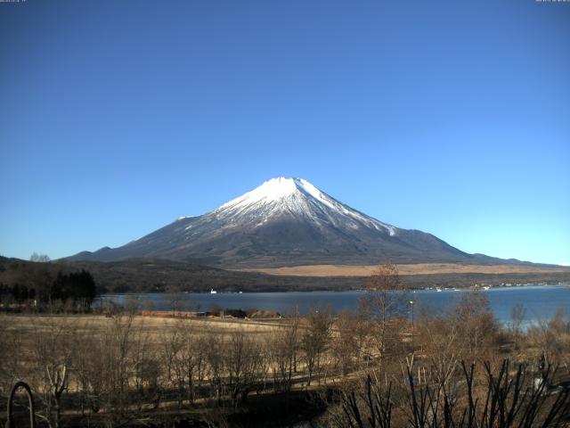 山中湖からの富士山