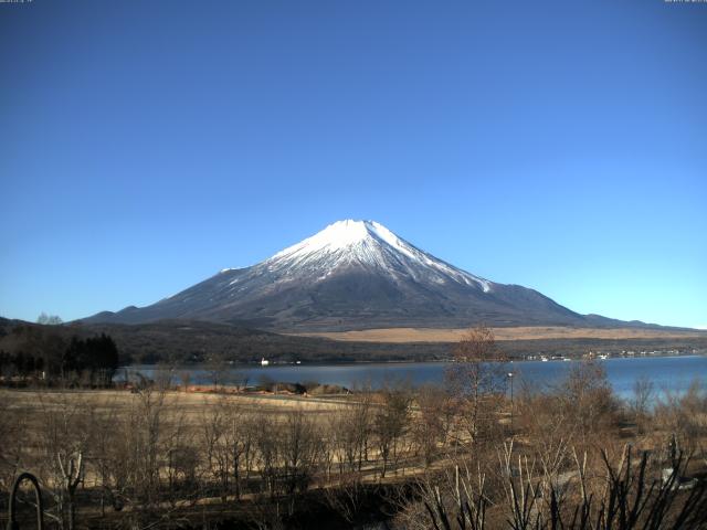 山中湖からの富士山