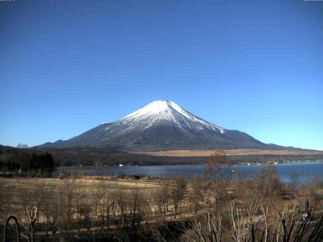 山中湖からの富士山