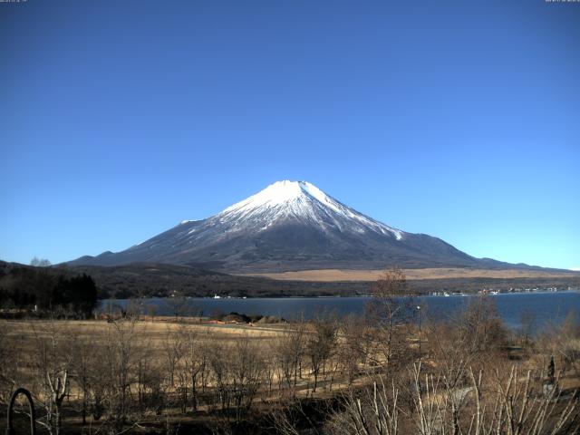 山中湖からの富士山