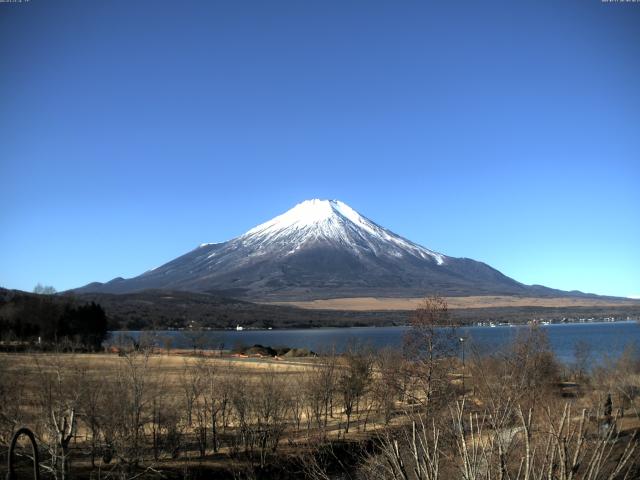 山中湖からの富士山