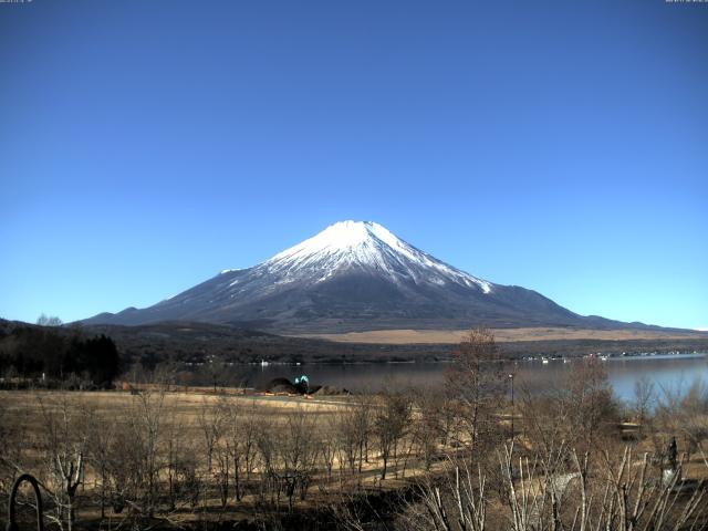 山中湖からの富士山