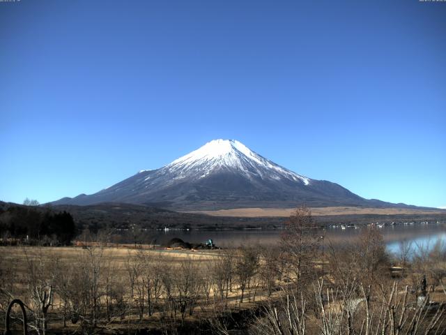 山中湖からの富士山