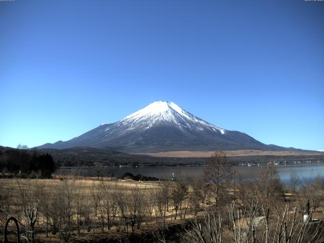 山中湖からの富士山