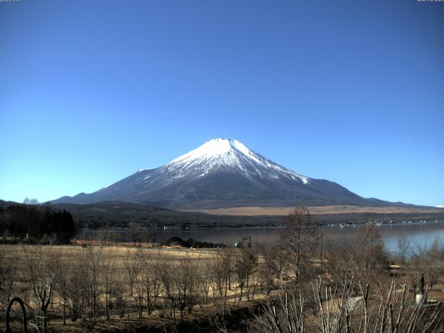 山中湖からの富士山