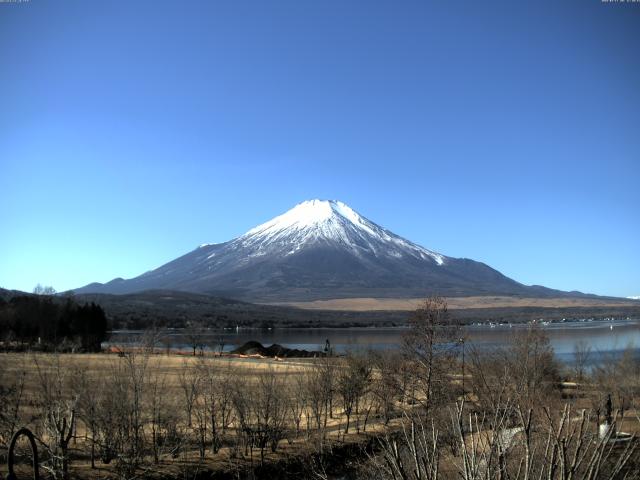 山中湖からの富士山