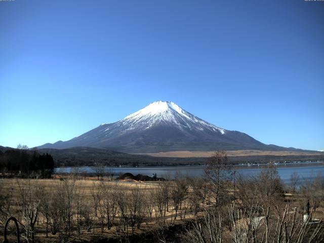 山中湖からの富士山