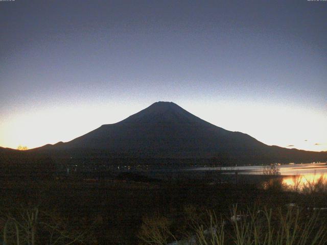 山中湖からの富士山