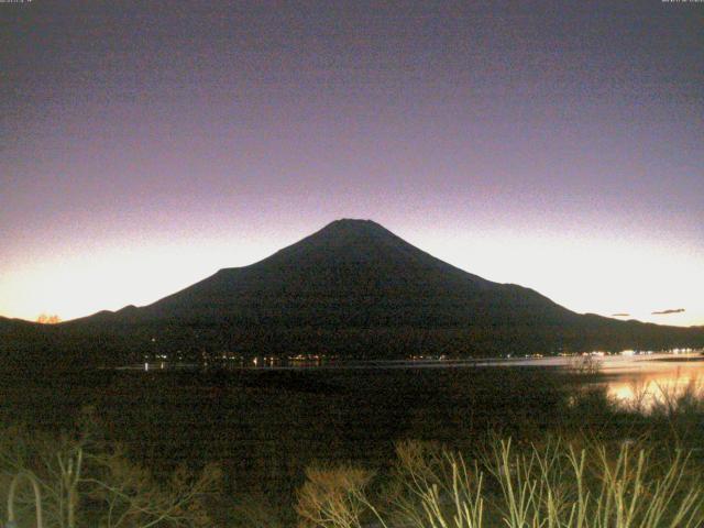 山中湖からの富士山