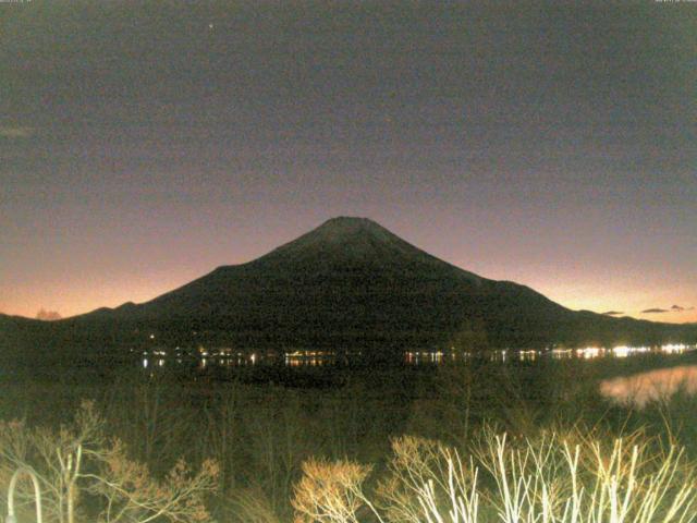 山中湖からの富士山