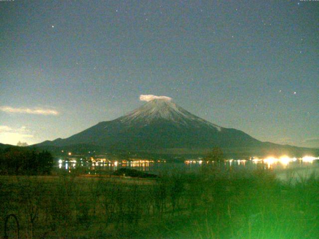 山中湖からの富士山