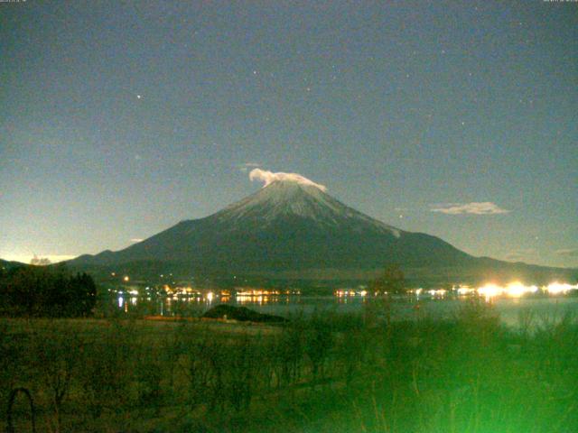 山中湖からの富士山