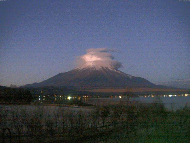 山中湖からの富士山