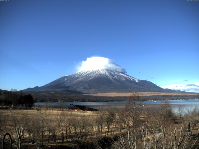 山中湖からの富士山