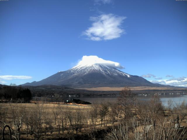 山中湖からの富士山