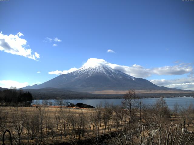 山中湖からの富士山