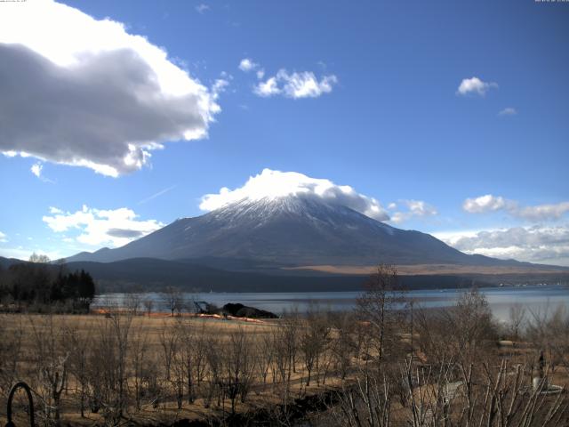 山中湖からの富士山