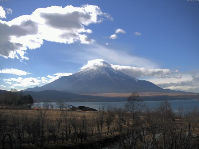 山中湖からの富士山