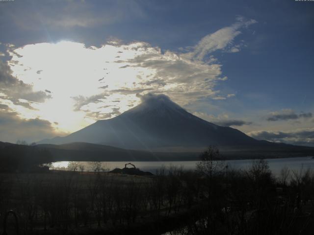 山中湖からの富士山