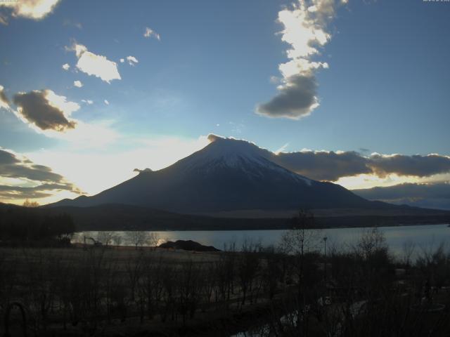 山中湖からの富士山