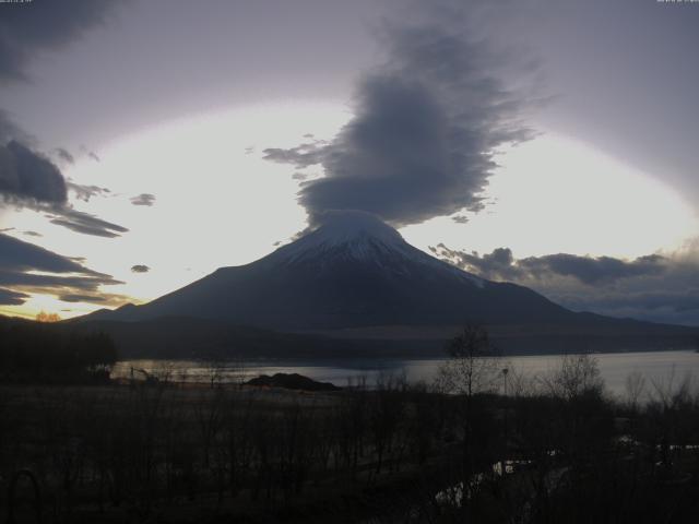 山中湖からの富士山